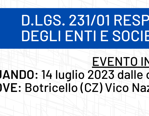 231-01-PENALE-RESPONSABILITà-ENT-ISOCIETà