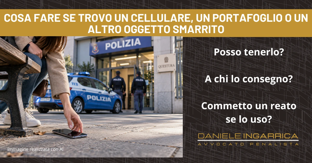 cellulare-trovato-oggetto-smarrito-ricettazione-portafoglio-sanzione