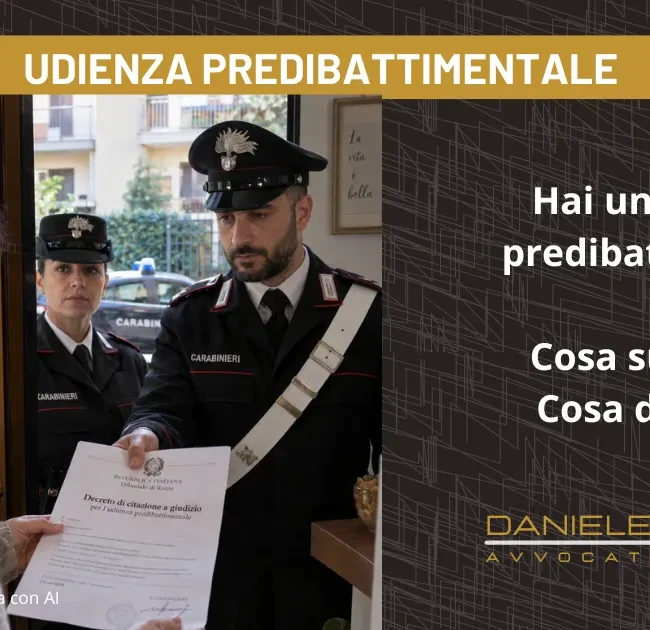 Udienza predibattimentale - cosa succede- cosa fare - avvocato penalista - come si svolge