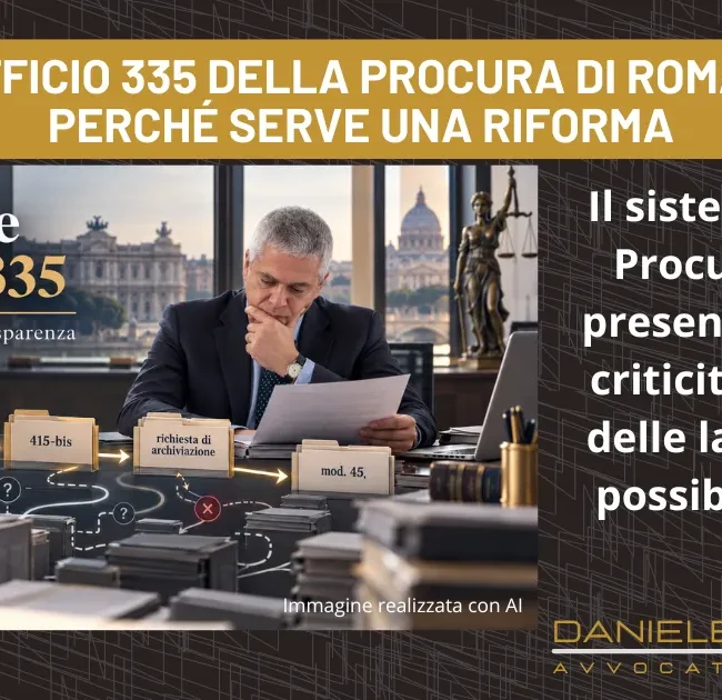 ufficio-335-Procura-Roma-riforma-modello-45-registro-indagati- certificato-stato-procediemnto